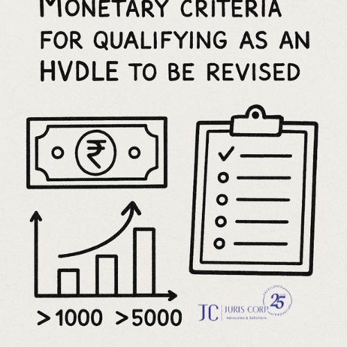 Monetary criteria for qualifying as an HVDLE to be revised
