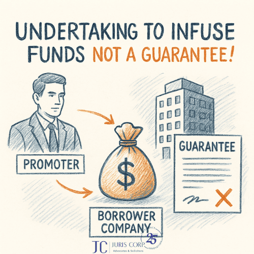 Undertaking to Infuse Funds Not a Guarantee!