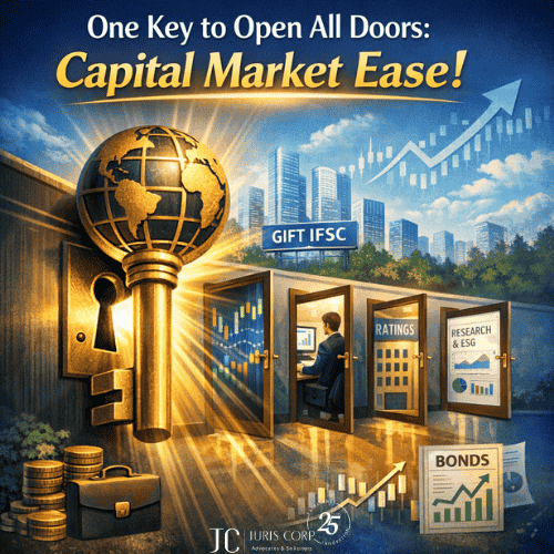 One key to open all doors capital market ease!
