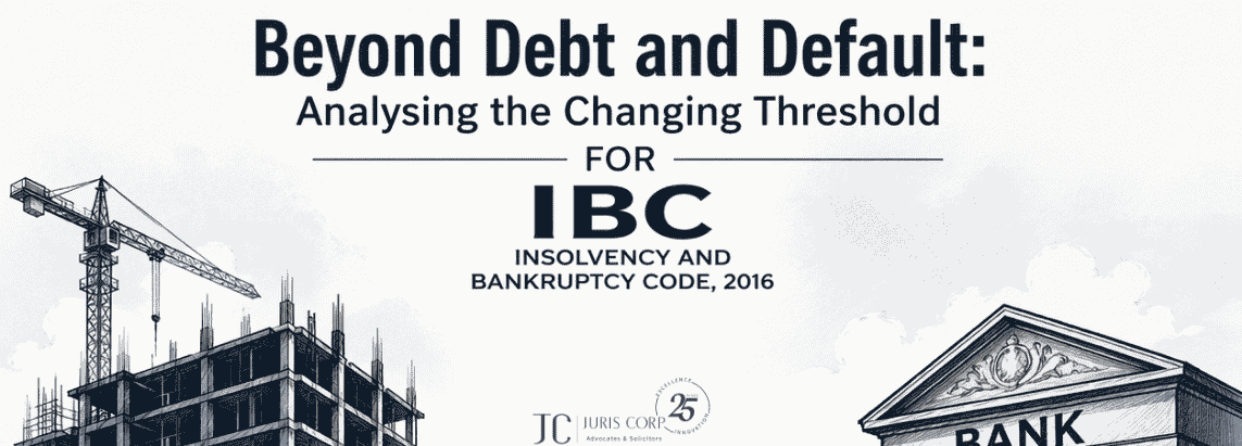 Beyond Debt and Default: Analysing the Changing Threshold for IBC in a Builder-Buyer-Bank Trilemma