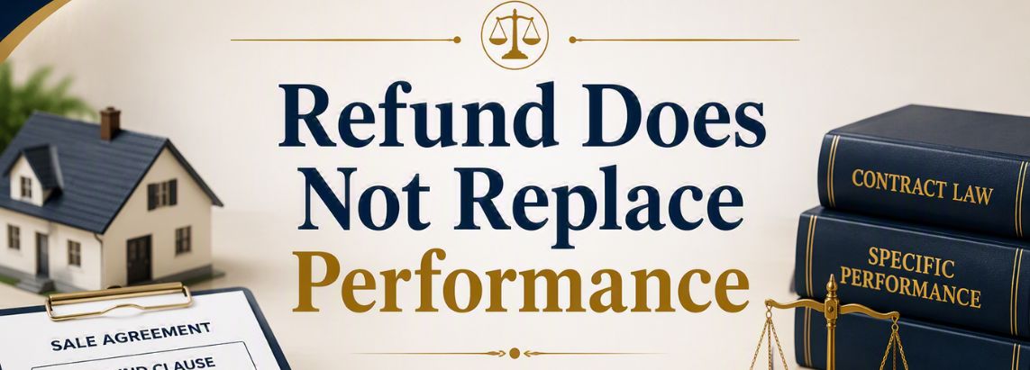 Refund Does Not Replace Performance