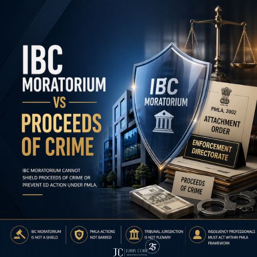 Can IBC legitimize proceeds of crime with the shield of moratorium?