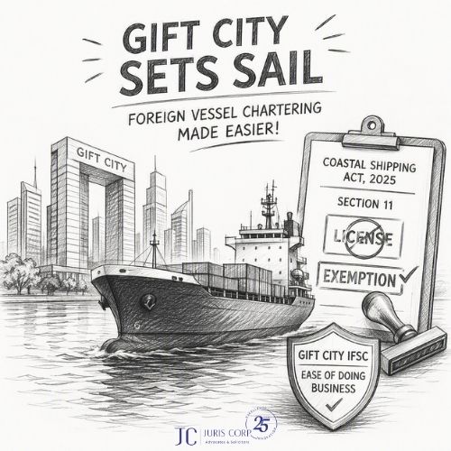 GIFT City Sets Sail Foreign Vessel Chartering Made Easier!