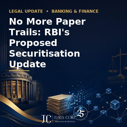 No More Paper Trails RBI’s Proposed Securitisation Update