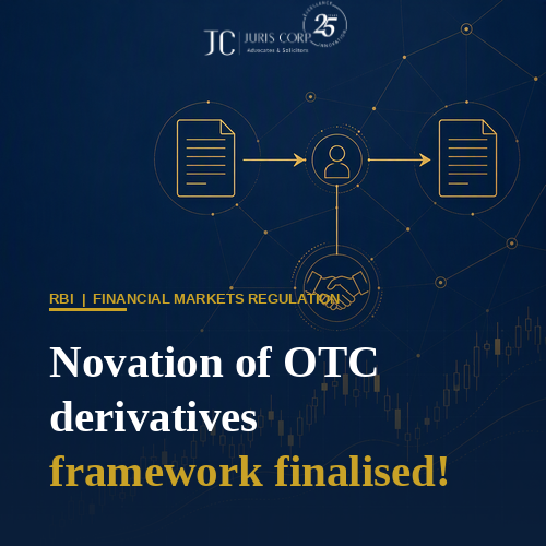 Novation of OTC derivatives- framework finalised!